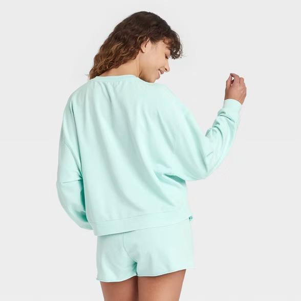 Women's Lightweight French Terry Pullover Sweatshirt - JoyLab™ | Target