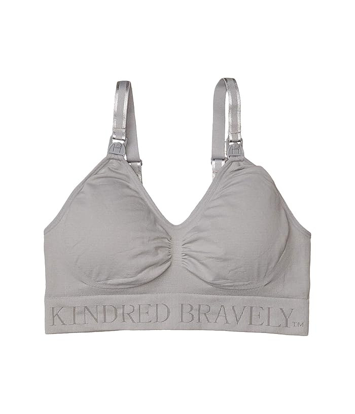 Kindred Bravely Simply Sublime Seamless Nursing Bra (Grey) Women's Bra | Zappos