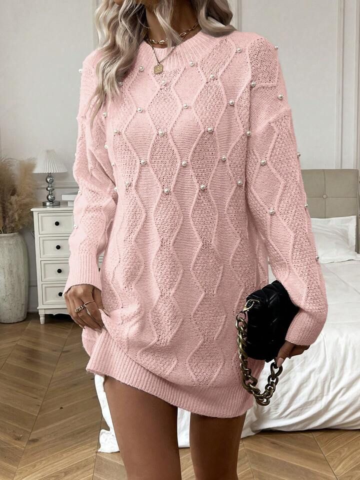 Fashionable Women's Sweater Dress | SHEIN