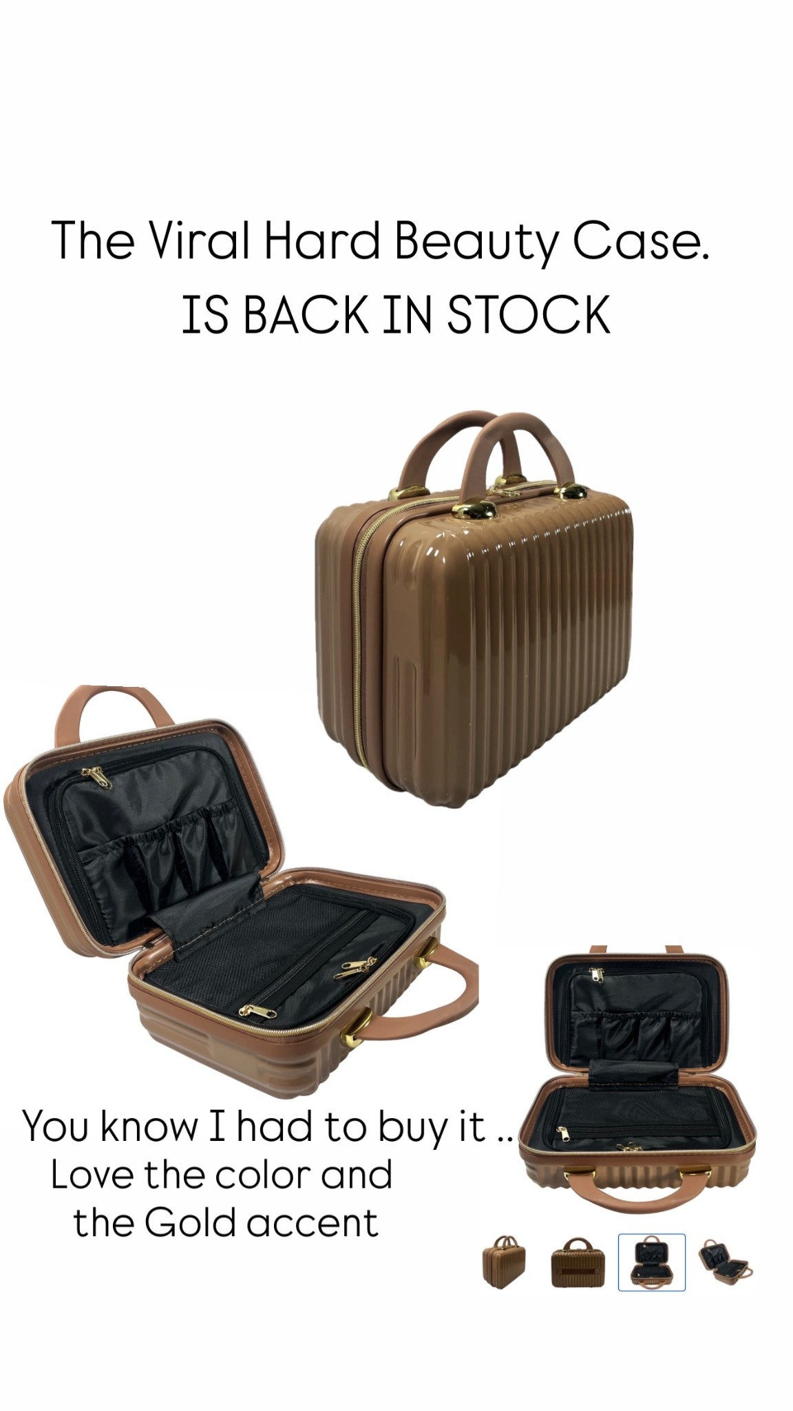 The viral Hard beauty case 
Travel beauty hard case 


#LTKsalealert #LTKbeauty #LTKtravel