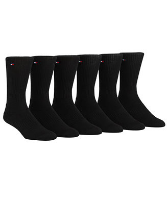 6-Pack Cushion Sole Sports Crew Socks | Macy's