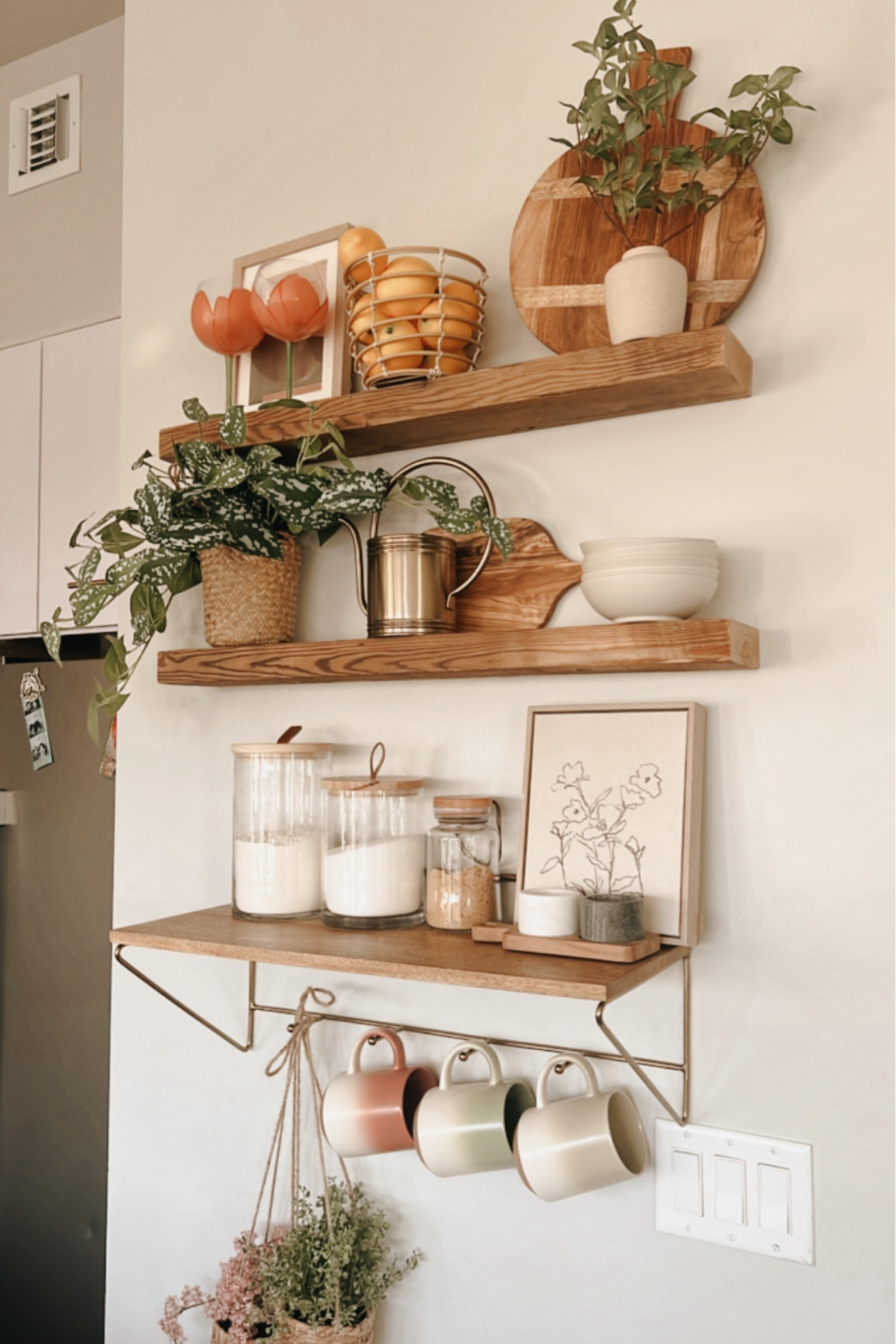 Link to my shelves and everything on them💛🫶🏻 

#LTKhome