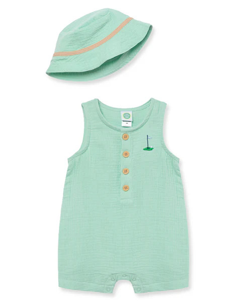 Golf Romper & Hat | Little Me