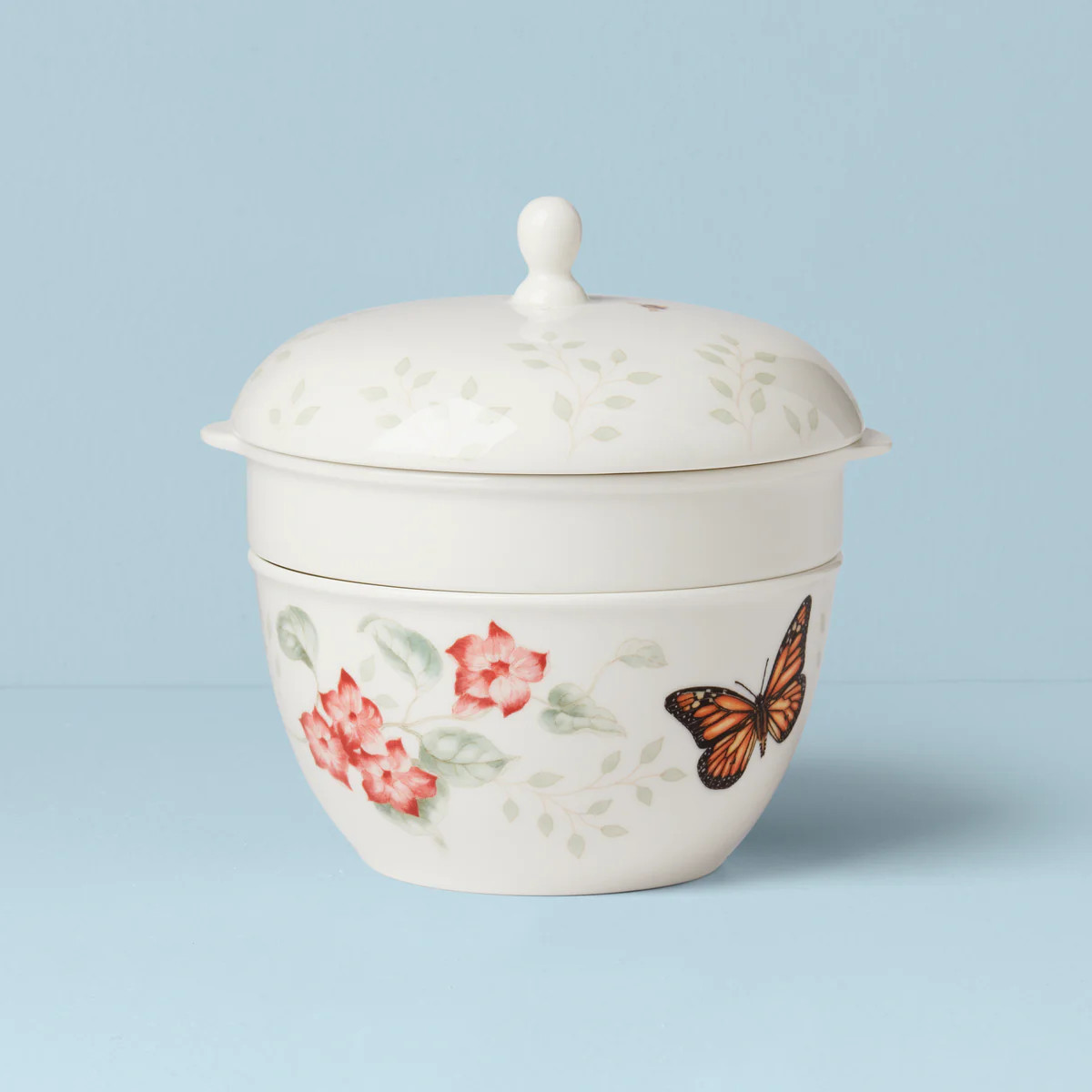Butterfly Meadow 3-Piece Stackable Bowl Set | Lenox