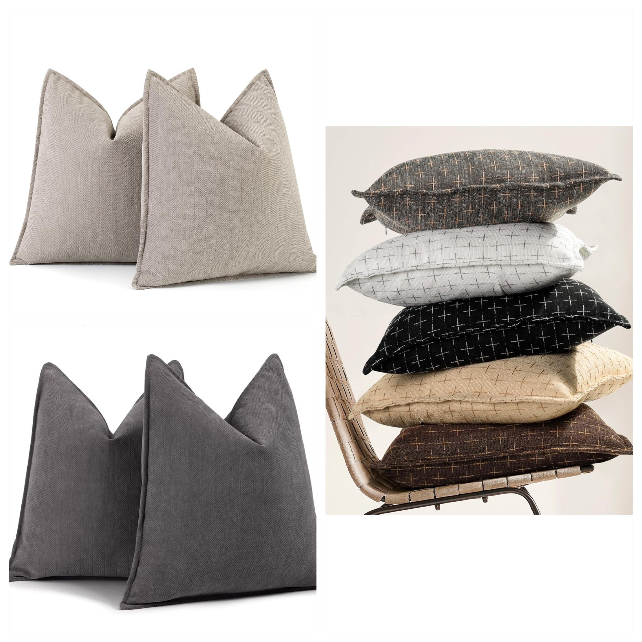 My go to pillow covers from Amazon. 

#LTKHoliday #LTKFindsUnder100 #LTKHome