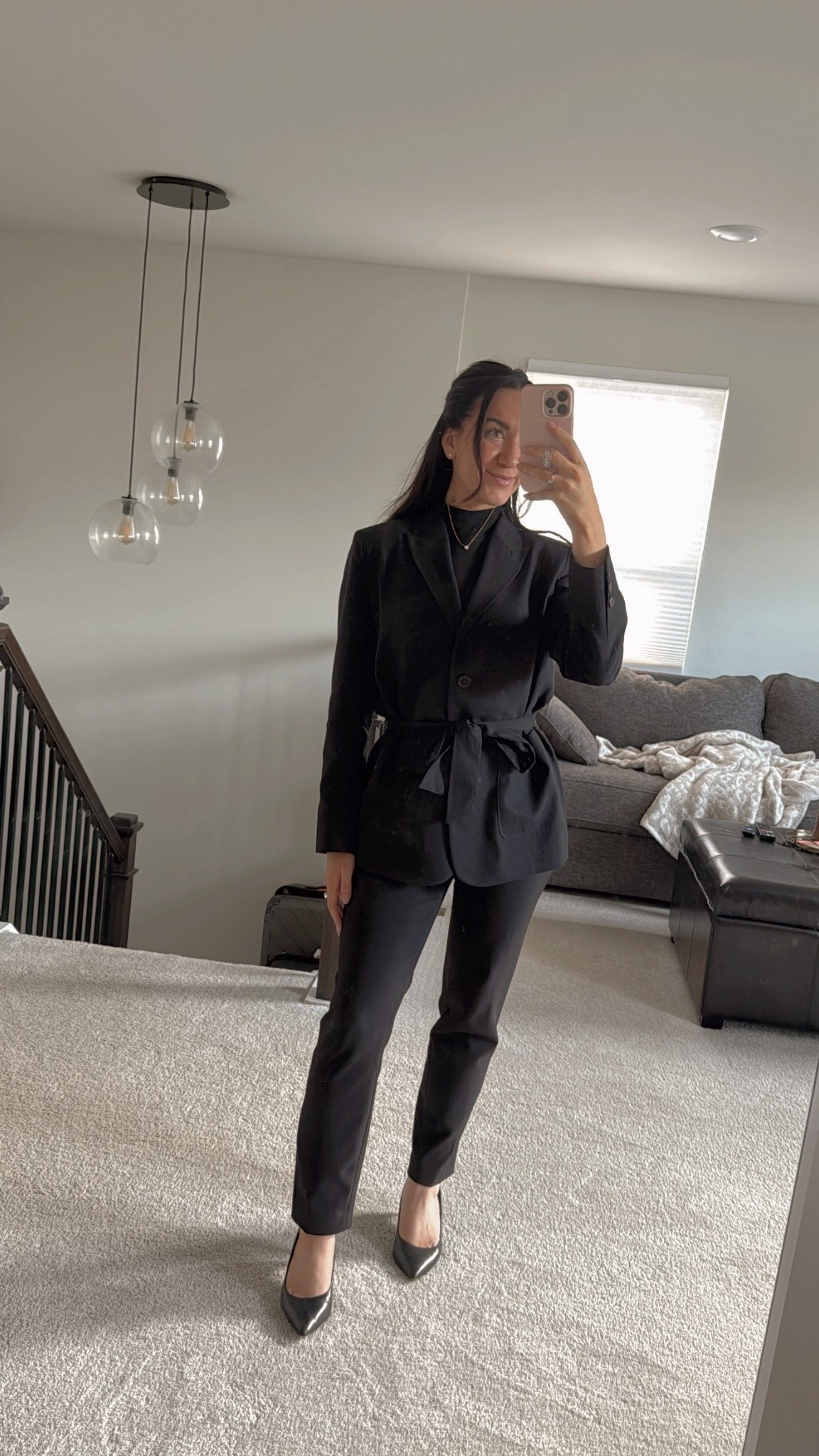 XS blazer
0 short pants 
Heels TTS