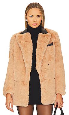 Myra Faux Fur Coat
                    
                    Steve Madden | Revolve Clothing (Global)