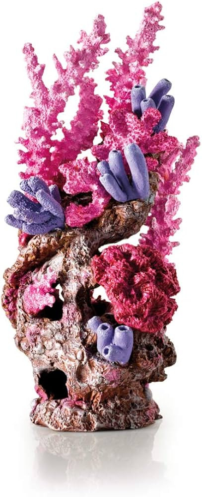 BiOrb Red Reef Ornament large for Aquarium Pink | Amazon (US)