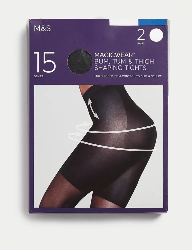 2pk 15 Denier Magicwear™ Tights | Marks & Spencer (UK)