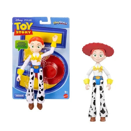 Disney and Pixar Toy Story Jessie Action Figure 8.8 Inch Tall Cowgirl, 12 Posable Joints, Playscale | Walmart (US)