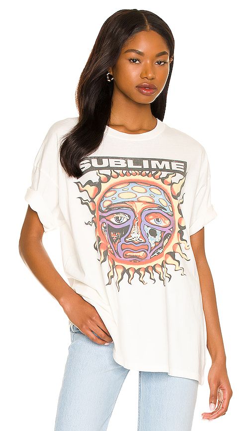 Sublime 40oz to Freedom Merch Tee in Vintage White | Revolve Clothing (Global)