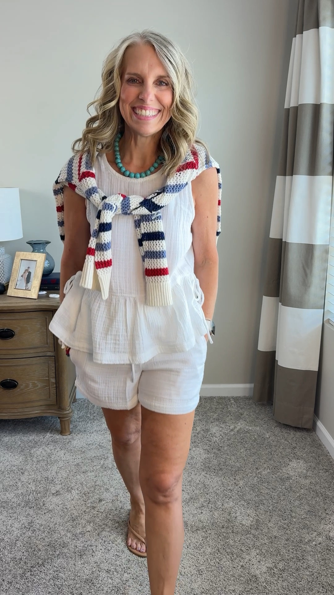 If you love soft gauze, then you’re going to want this set. Super cute and super soft. Wearing XS in both, but would order small shorts

#LTKgrwm #LTKOver40 #LTKSaleAlert