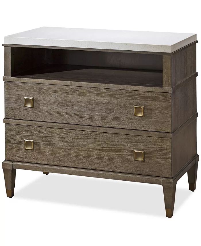 Playlist 2-Drawer Nightstand | Macys (US)