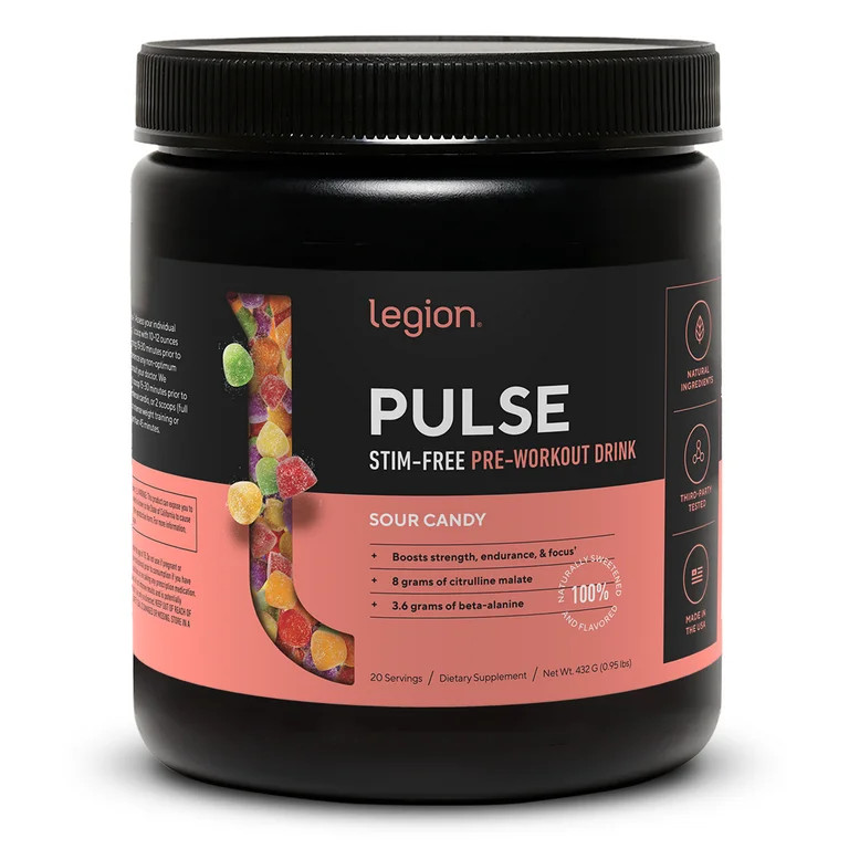 Legion Pulse Pre Workout Supplement - Best All Natural Pre Workout Drink for Men and Women, Natur... | Walmart (US)