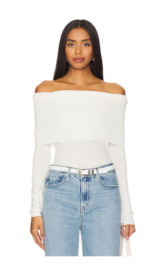 Clavicle Sweater in Ivory | Revolve Clothing (Global)