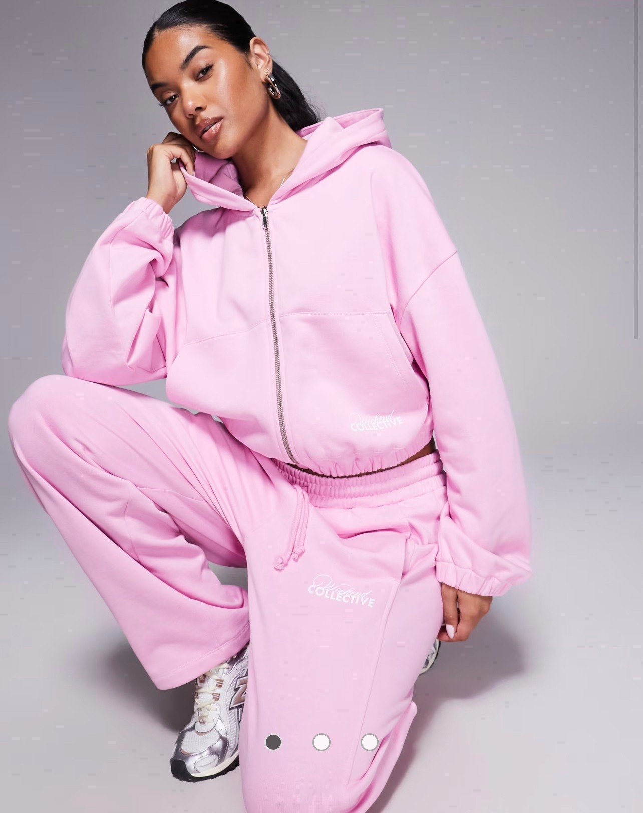 Pink oversized tracksuit - hoodie and joggers 

#LTKTravel #LTKCyberWeek #LTKFindsUnder50