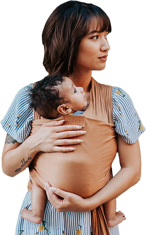 Baby Wrap - Lightweight Baby Carrier - Sandstone - Best Baby Wrap for Newborns 0-18 Months - Comf... | Amazon (US)