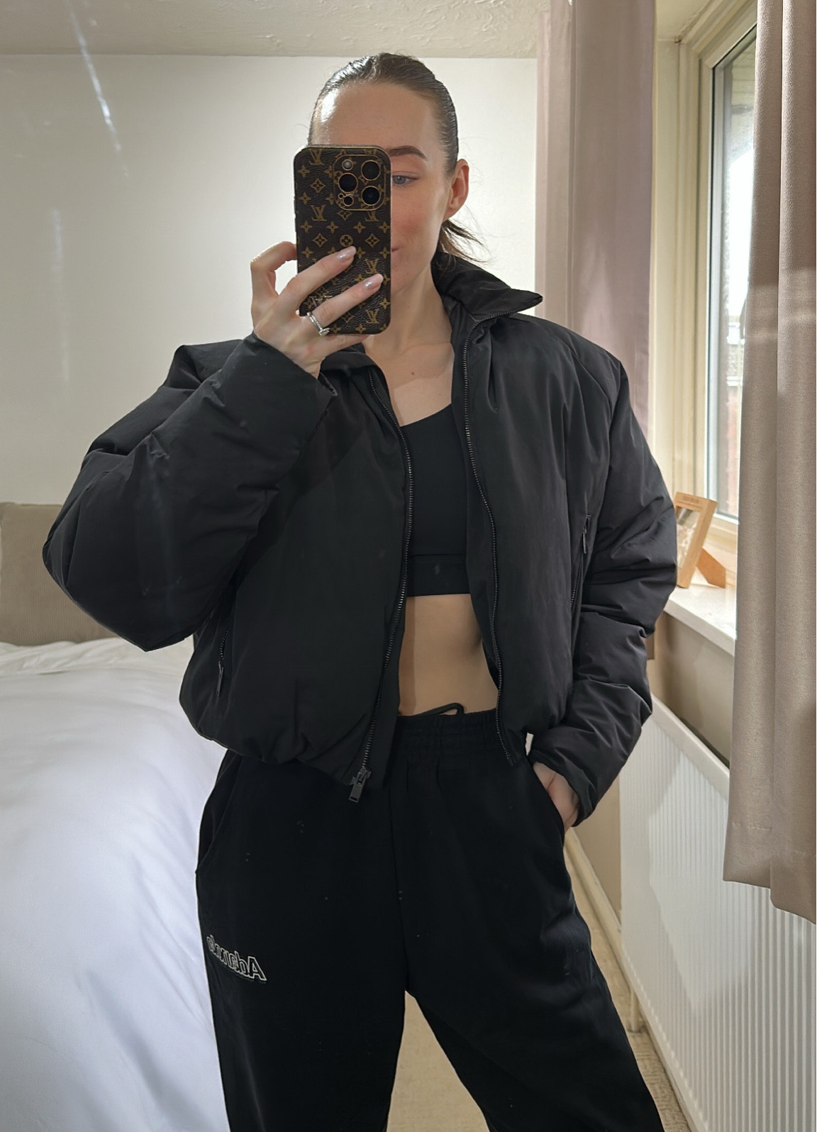Casual and cosy weekend Adanola outfit perfect for a relaxed day or a long walk in the forest! #adanola #comfyclothes #weekendfit #bomberjacket #joggers

#LTKSeasonal #LTKeurope #LTKfit