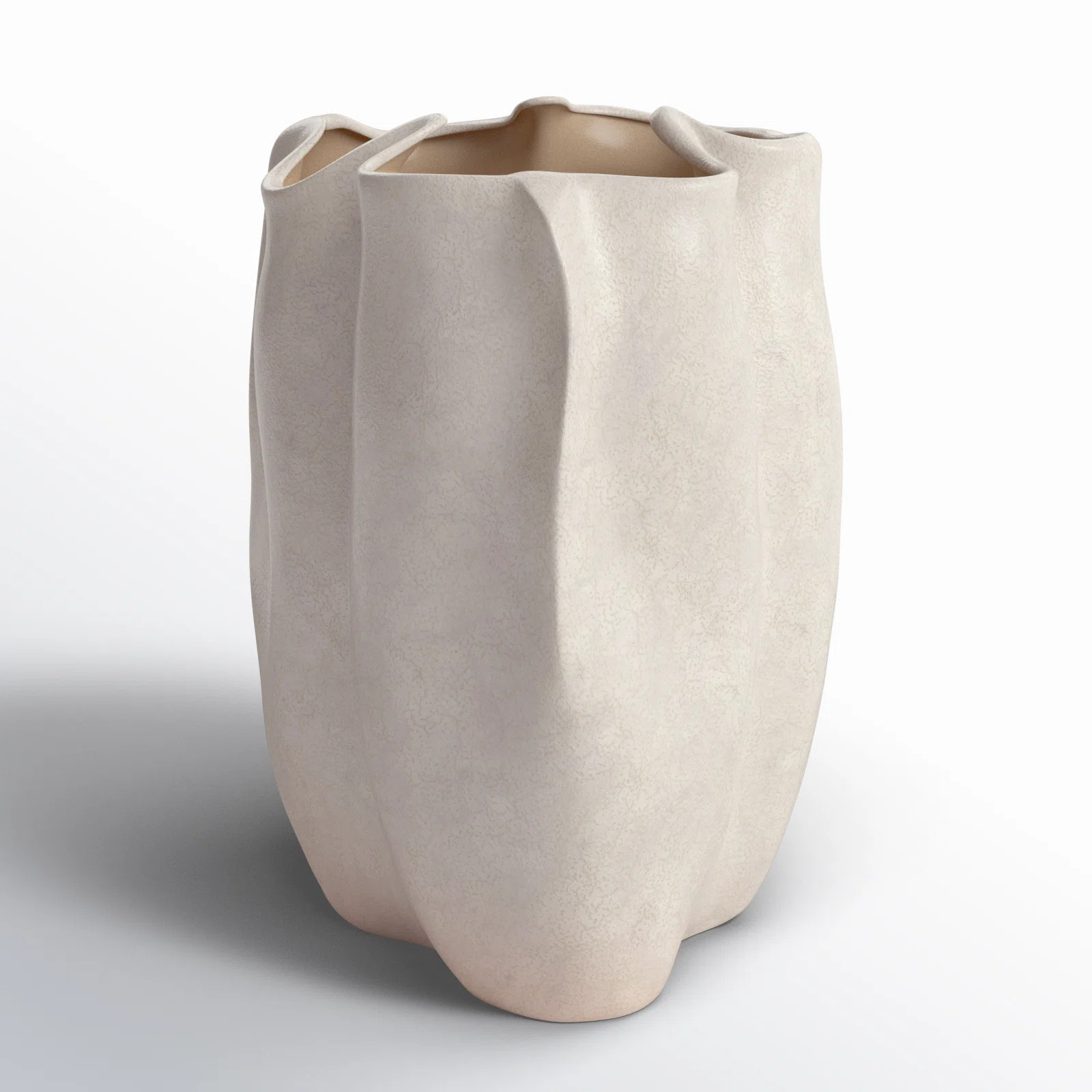 Morry Organically Shaped Stoneware Vase | Joss & Main