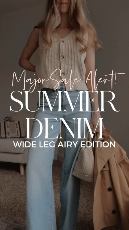 Amazing summer denim on sale! Also available as part of the Nordstrom anniversary sale! I am wearing the Ahern wash.

#LTKStyleTip #LTKOver40 #LTKSeasonal