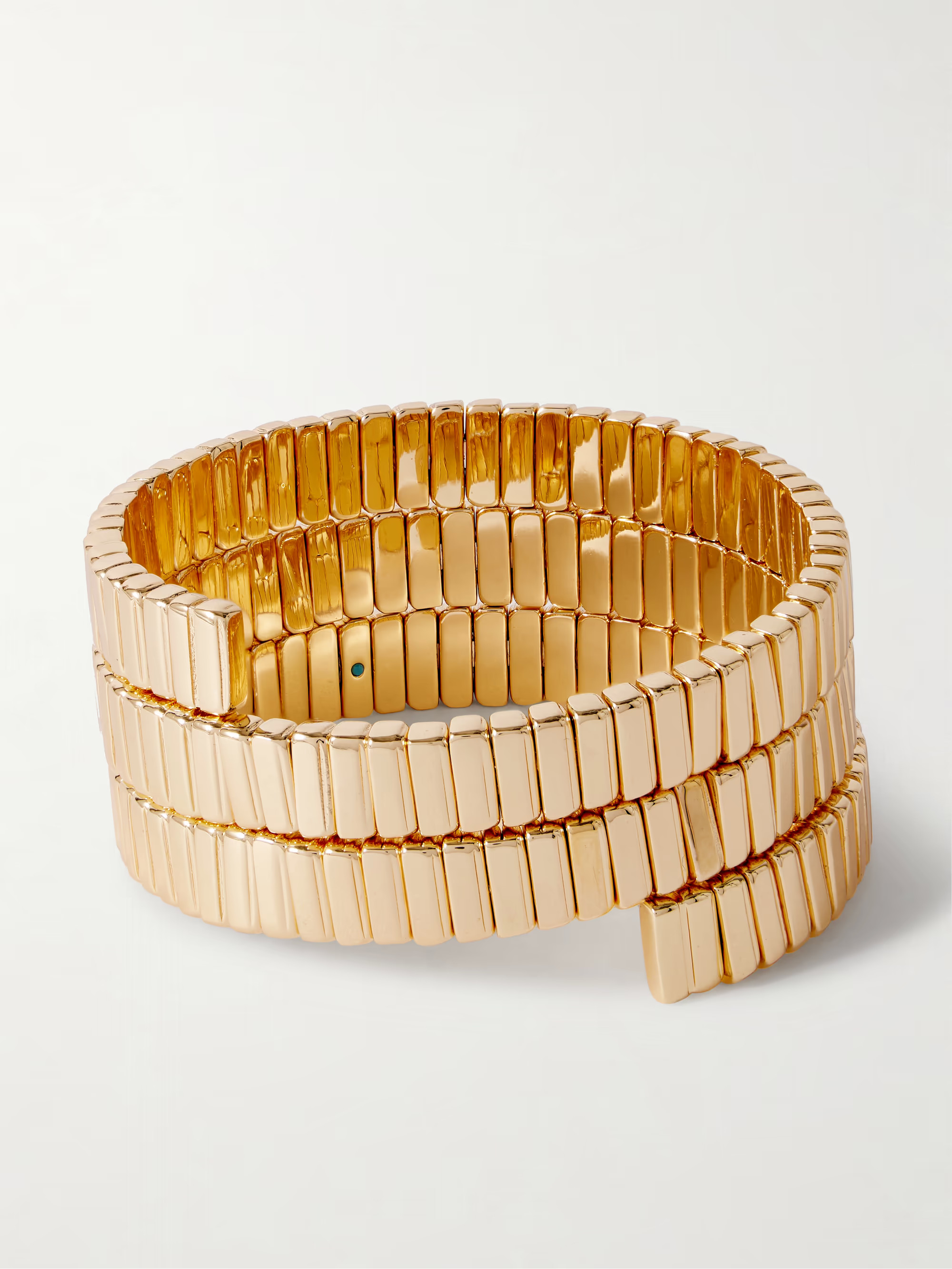 The Cobra Triple Wrap gold-tone bracelet | NET-A-PORTER (UK & EU)