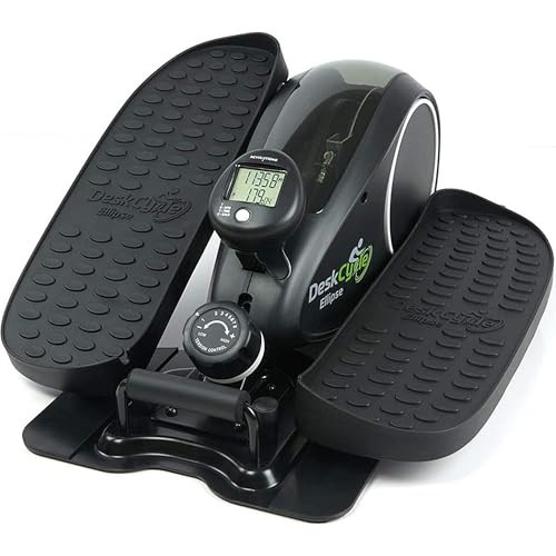 DeskCycle Ellipse Leg Exerciser - Under Desk Elliptical Machine and Foot Pedal Exerciser - Leg Exerciser While Sitting - Compact Under Desk Exercise Equipment | Amazon (US)