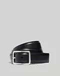 Square-Buckle Leather Belt | Madewell