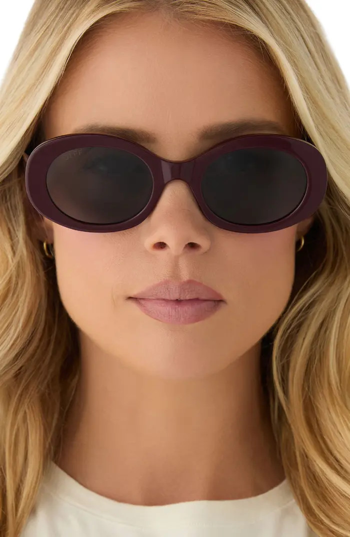 DIFF Lainey 52mm Oval Sunglasses | Nordstrom | Nordstrom