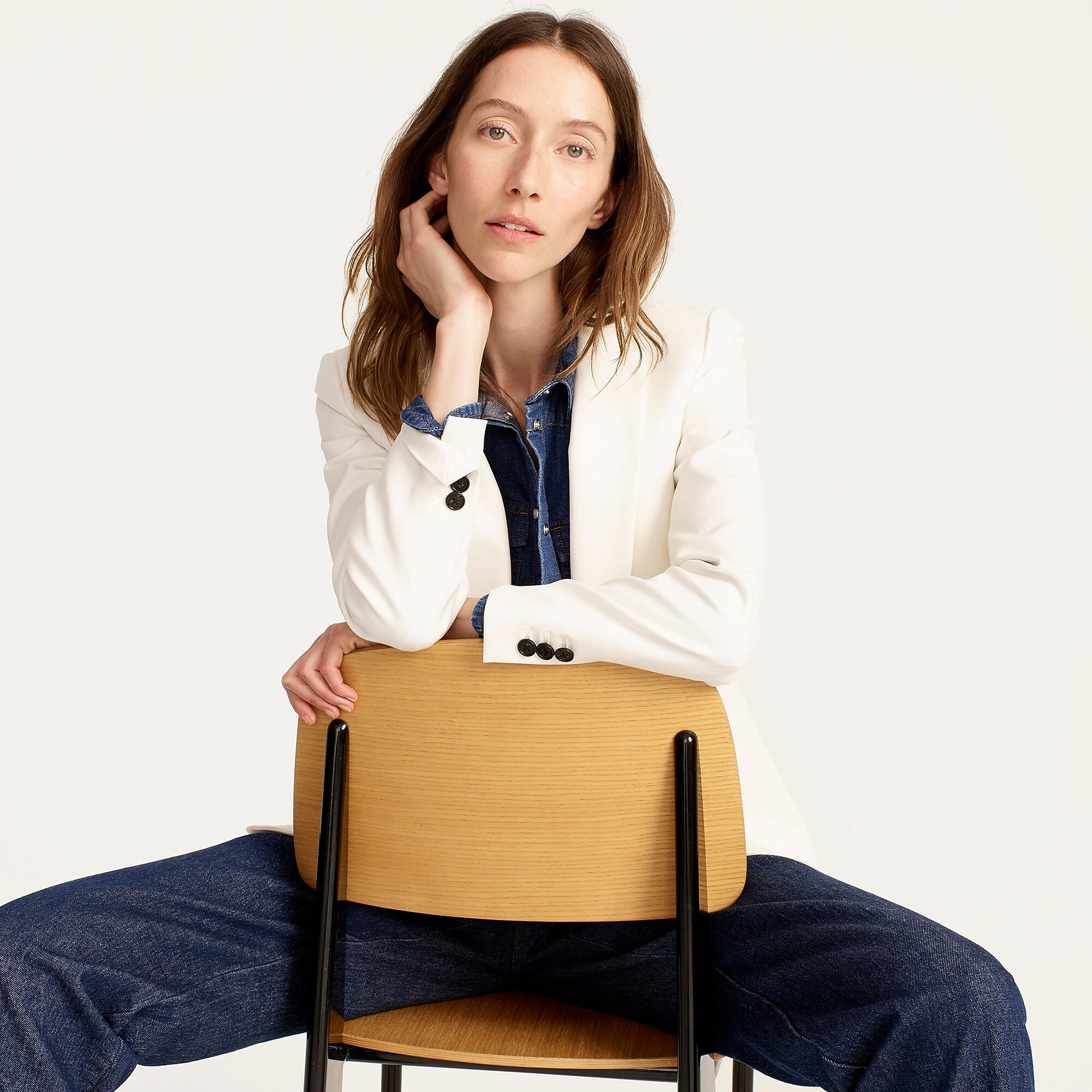 Parke blazer in bi-stretch cotton | J. Crew US