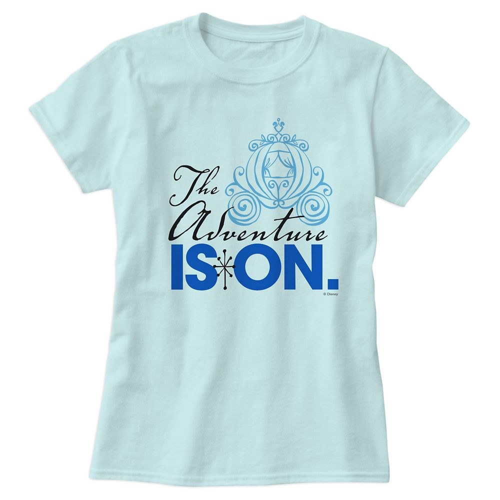 Cinderella ''The Adventure is On'' Tee for Women - Customizable | Disney Store | Disney Store