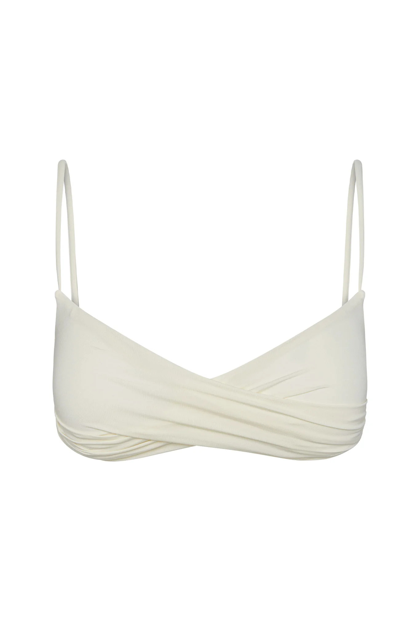 Bordeaux Top - Ivory | Monday Swimwear