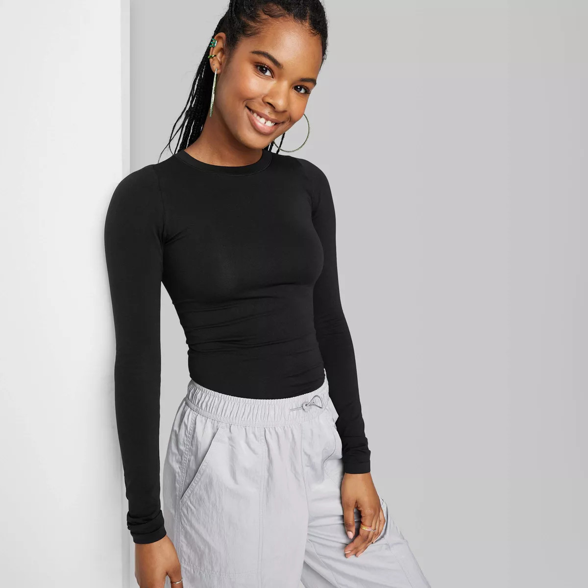 Women's Long Sleeve Seamless Shirt - Wild Fable™ | Target