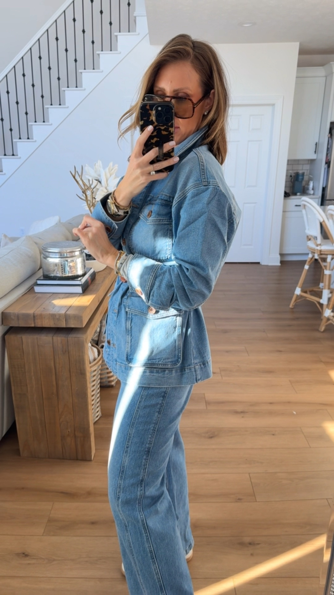 LOFT new arrivals are fire 🔥 
Size 29 denim 
S Medium jacket 

#LTKOver40 #LTKMidsize #LTKSaleAlert