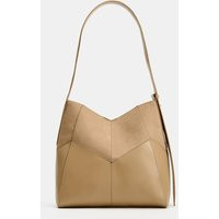 Zara - Combined Shoulder Bag - Sand/Brown - One Size Only - Woman | Zara UK