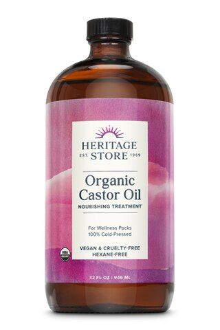 Heritage Store Organic Castor Oil -- 32 fl oz | Vitacost.com