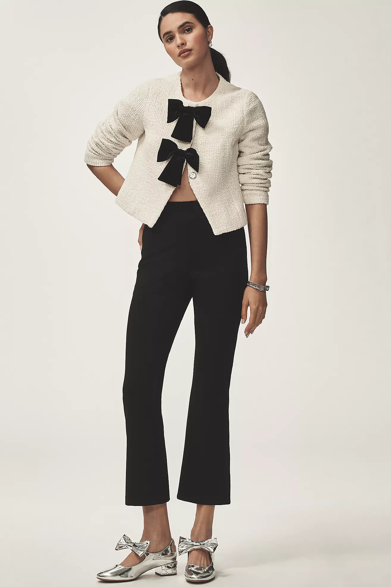 AG Salma Ponte Kick-Flare Pants | Anthropologie (US)