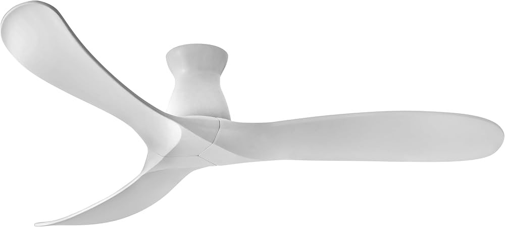 Hinkley Swell 60" Indoor/Outdoor Flush Mount Smart Ceiling Fan with Remote - Modern Propeller Des... | Amazon (US)