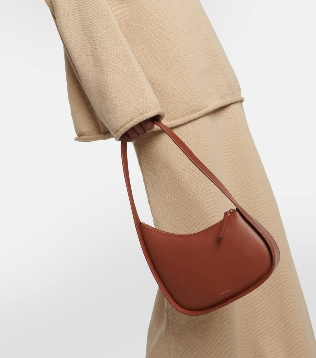 Half Moon Small leather shoulder bag | Mytheresa (US/CA)