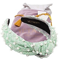 Pearl Headbands for Women Go with Everything, No Headache Headband with Pearls is Adjustable. Com... | Amazon (US)