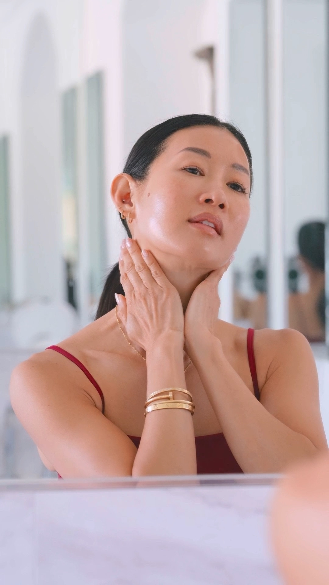 Dry winter skin has entered the chat… and thankfully so has @skii.usa ✨

Their Facial Treatment Essence with PITERA™ is packed with vitamins and amino acids to keep my skin hydrated, smooth, and glowing. Check the link in bio for the ultimate winter hydration. #skiiessence 

#LTKOver40 #LTKmorningroutine #LTKBeauty