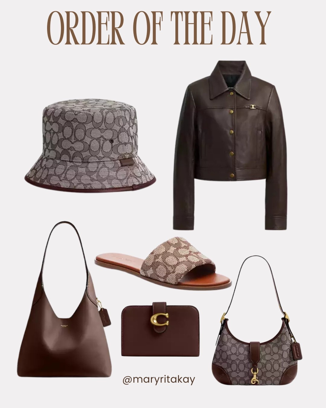 Brown favorites from @coach 

#LTKStyleTip #LTKItBag #LTKWorkwear