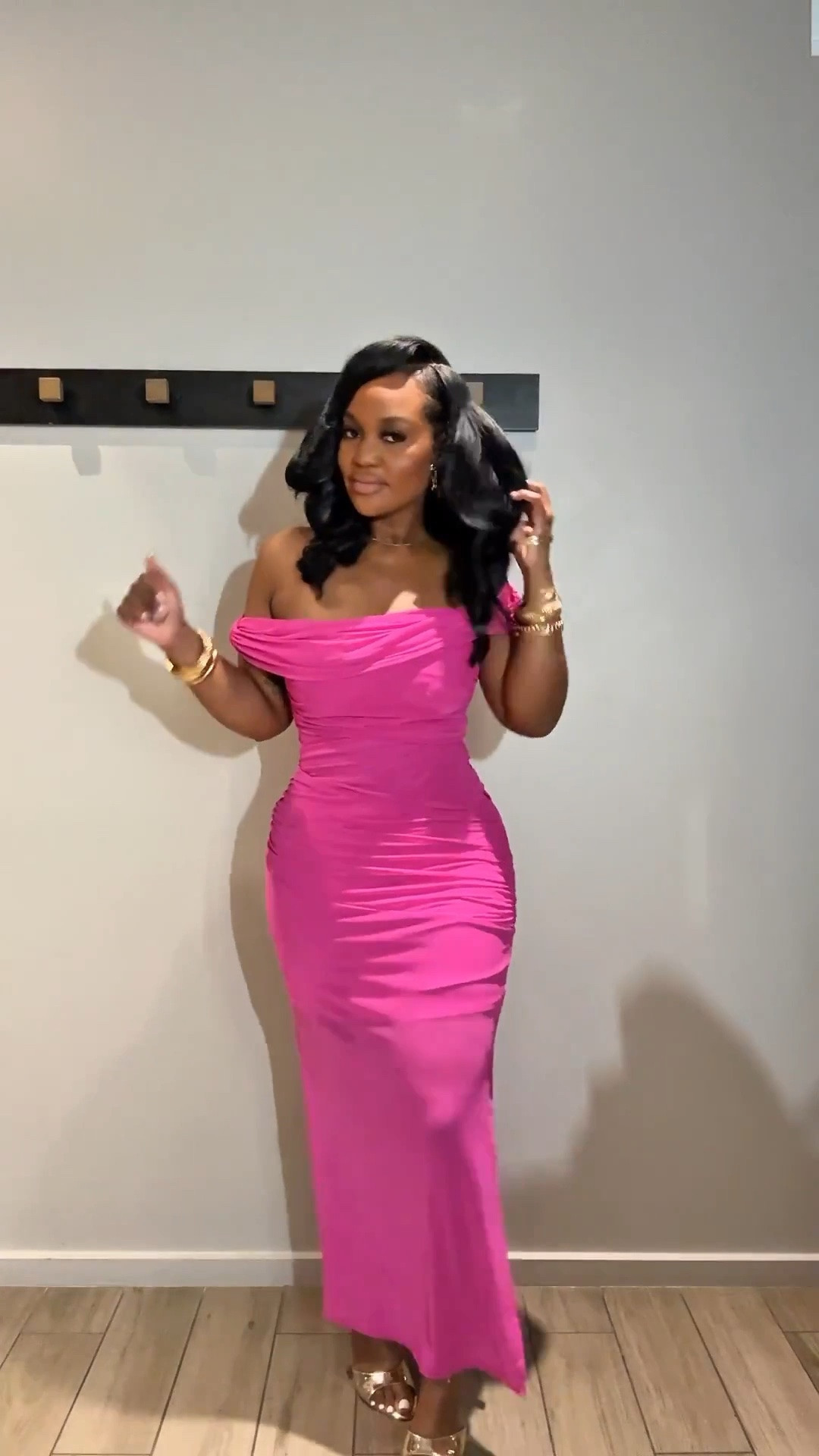 Date night dress energy 💕✨ This hot pink moment is giving classy, flirty, and main character vibes all at once. Perfect for birthdays, girls’ night, weddings, or a Miami night out. Such a flattering fit and one of those dresses that instantly makes you feel put together.

#LTKootd #datenightoutfit #pinkdress #weddingguestdress #girlsnightlook #fashionfinds #dressstyle #springstyle #nightoutlook #petitefashion

#LTKgrwm #LTKootd #LTKSeasonal
