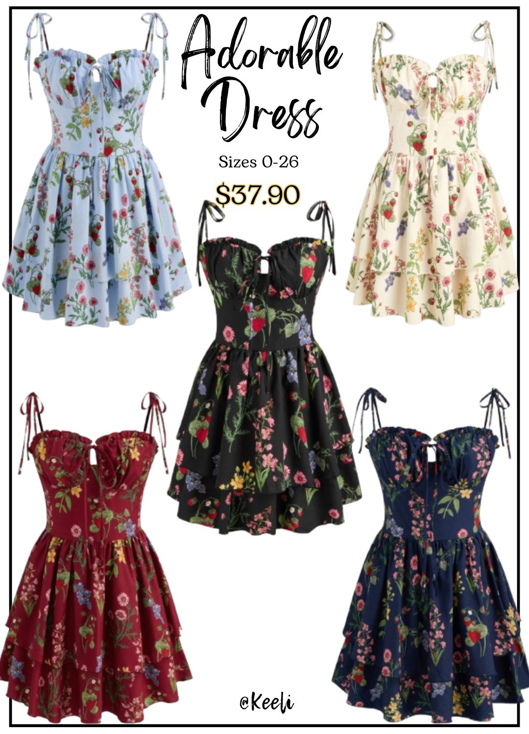 🌸 These dresses are SO flattering! Corset-style bodices and the cutest prints. All under $38! Perfect for date nights, showers, or family photos. I love their inclusive sizing!🌼 🌸 adorable dresses, floral dresses, corset dress, date night outfit, summer fashion, affordable fashion, under $40, vacation dress, shower dress, flattering dress, mid-size, plus size

#LTKFindsUnder50 #LTKMidsize #LTKSaleAlert