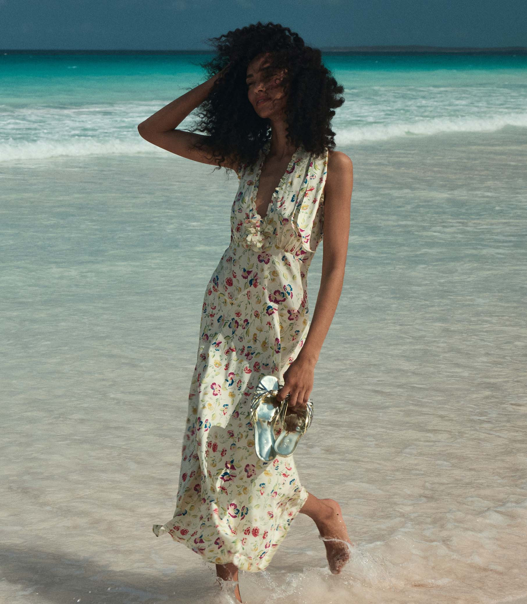 Mazarin Dress - Windswept Blooms | DÔEN | DOEN