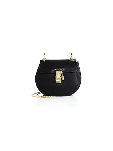 Drew Small Leather Shoulder Bag | Saks Fifth Avenue