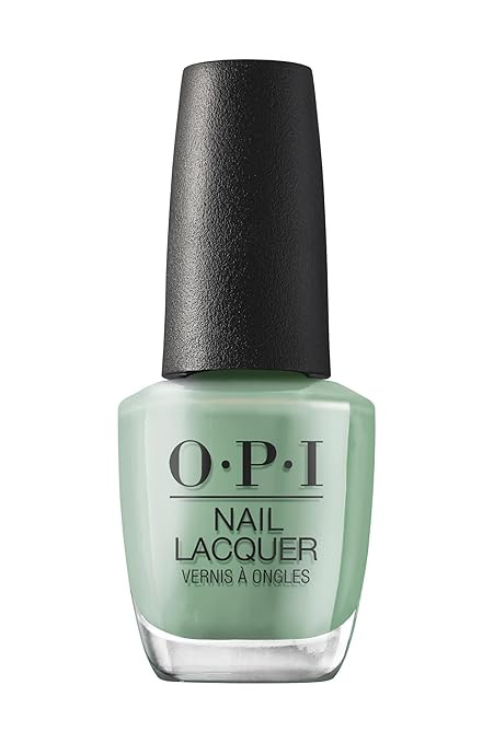 OPI Nail Lacquer Nail Polish | Opaque Light Green Crème Chip Resistant Nail Polish | Vegan, Fast... | Amazon (US)