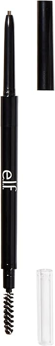 e.l.f. Ultra Precise Brow Pencil, Dual-Ended, Ultra Fine Tip Defines & Fills Eyebrows, Creamy Formula, Vegan & Cruelty-Free, Neutral Brown | Amazon (US)