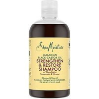 SheaMoisture Jamaican Black Castor Oil Strength & Restore shampoo 384ml | Boots.com