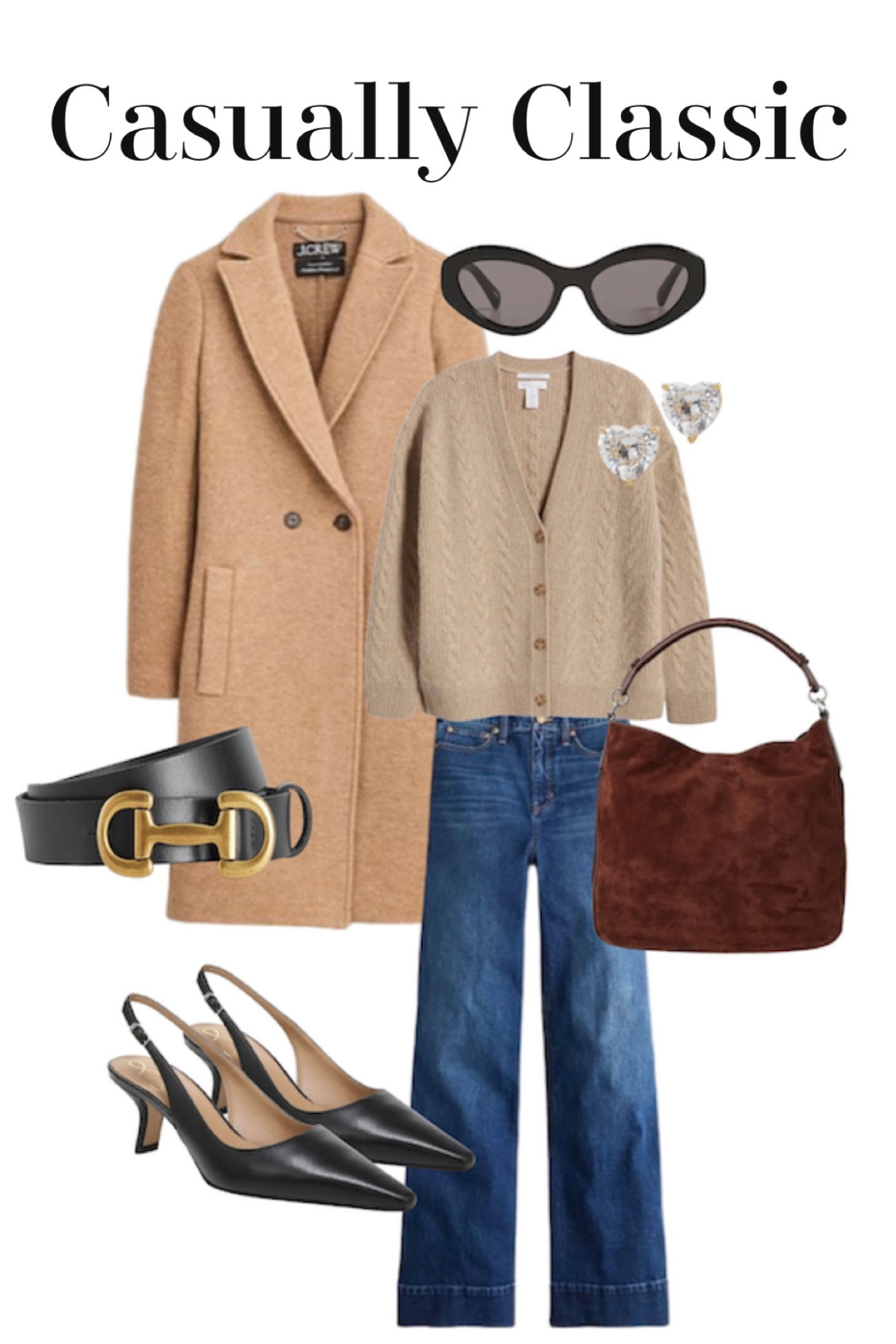 Wide leg denim outfit idea 

#LTKsalealert #LTKstyletip #LTKover40