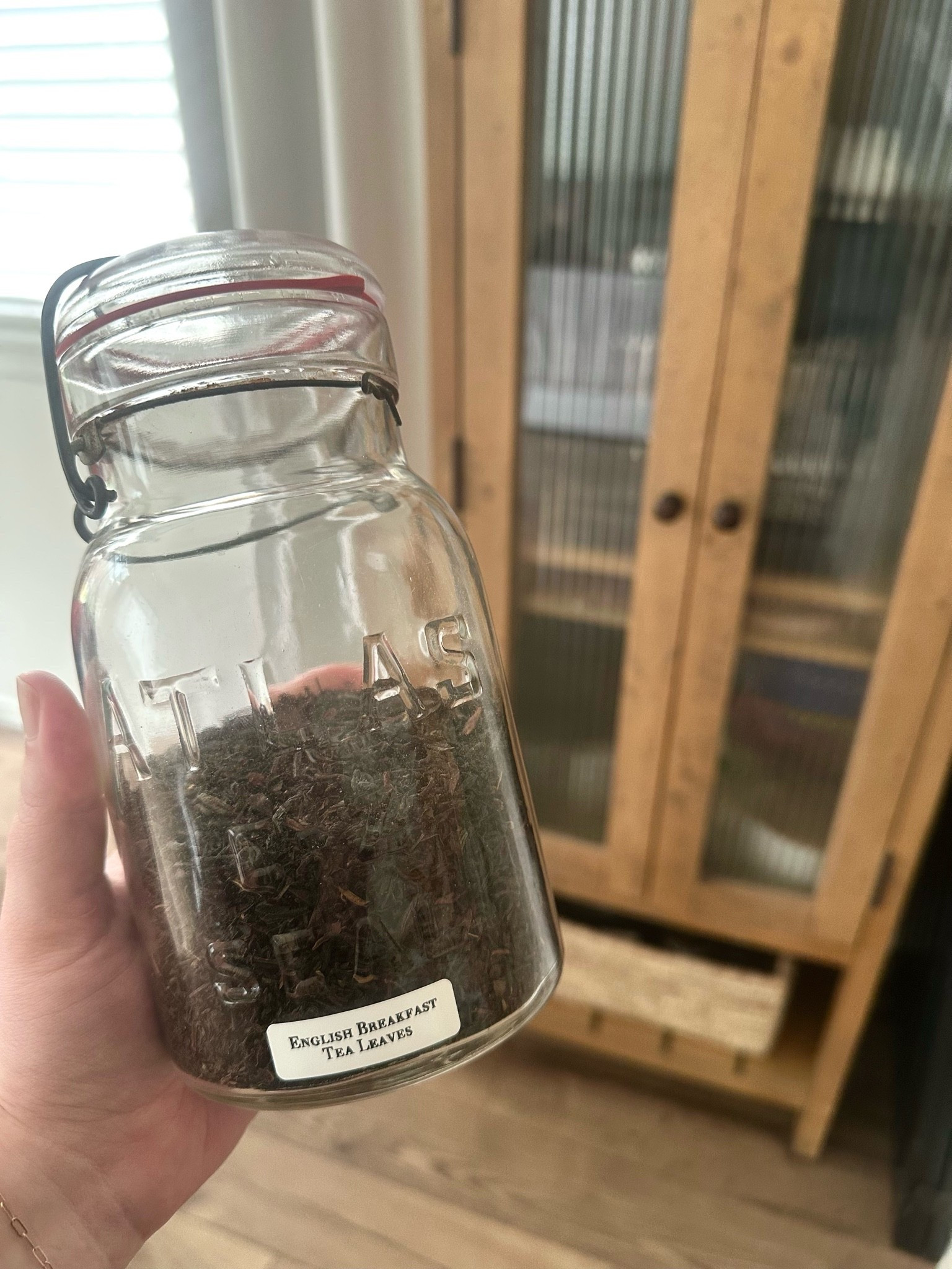 I love finding these vintage jars. They’re great for canning, but another great option is for herbs or tea storage! We replaced the rubber seals and labeled each so we can keep our tea organized and fresher than in a paper bag…

Our tea and coffee station is still one of the smartest investments. Other sources are linked in our account!

#LTKHome #LTKfoodie #LTKdayinmylife